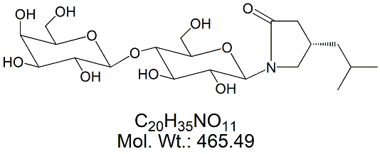 PRG53: Pregabalin Lactam  (S)-Isomer Lactose Adduct