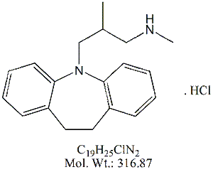 TMP02H: Trimipramine EP Impurity B (HCl)