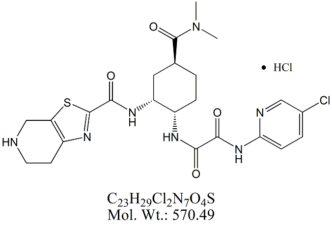 EDX66H: Edoxaban M6 (HCl)
