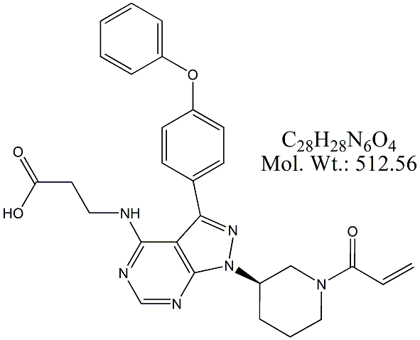IBT95: Ibrutinib N-Carboxyethyl Impurity