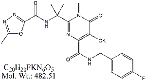 RGV00K: Raltegravir Potassium Salt