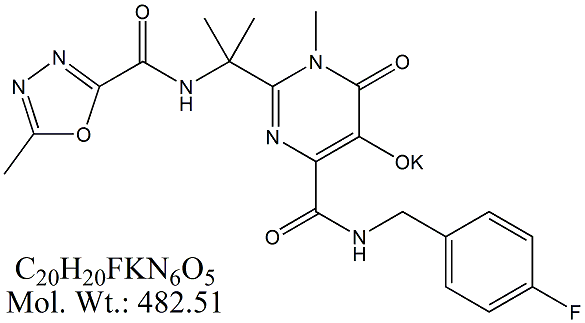 RGV00K: Raltegravir Potassium Salt