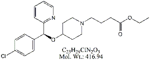 BPT55B: Bepotastine Ethyl Ester