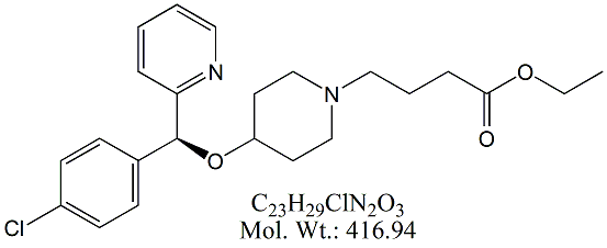 BPT55B: Bepotastine Ethyl Ester