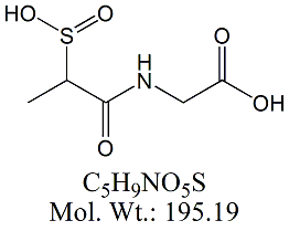 TPN54: Tiopronin Sulfinic Acid Impurity