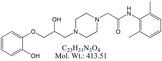 RNL55B: Ranolazine O-Desmethyl Impurity