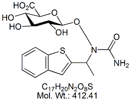 ZLT50: Zileuton beta-D-Glucuronide