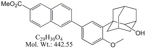 ADP51: Adapalene 2-Hydroxy Methyl Ester