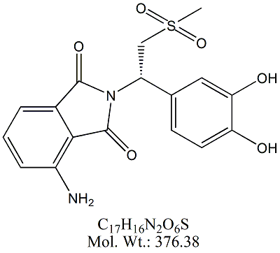 APM61: Apremilast N-Desacetyl O4-Desmethyl O3-Desethyl Impurity