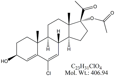 CMN51: Chlormadinone Acetate 3β-Hydroxy Impurity