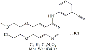 ELT57H: Erlotinib 7-O-Chloroethyl Analog