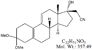 DEG51: Dienogest 17-Epi Dimethoxy Impurity