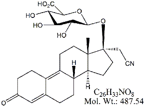 DEG53: Dienogest &#946;-D-Glucuronide