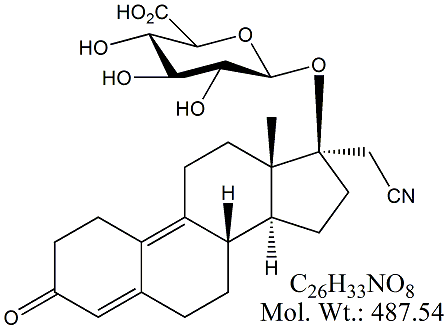 DEG53: Dienogest β-D-Glucuronide