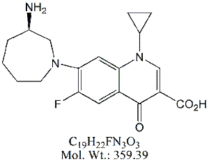 BSF58: Besifloxacin 8-Dechloro Impurity