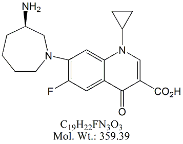 BSF58: Besifloxacin 8-Dechloro Impurity