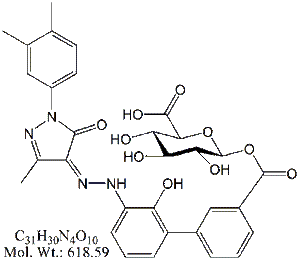 EBP53: Eltrombopag Glucuronide