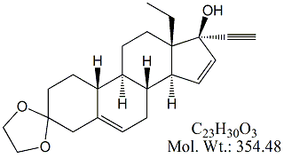 GTD10: Gestodene EP Impurity J