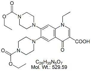 NFX10: Norfloxacin EP Impurity J