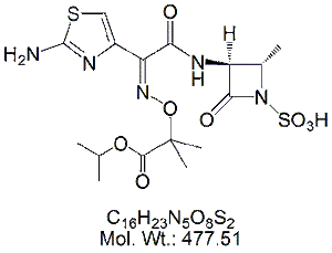 AZT45: Aztreonam Isoproppyl Ester