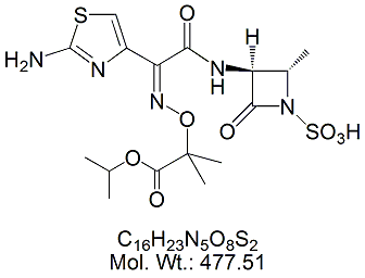 AZT45: Aztreonam Isoproppyl Ester