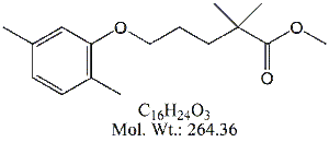 GFZ09: Gemfibrozil EP Impurity I