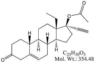 LNG55: Levonorgestrel Acetate Delta-5 Impurity