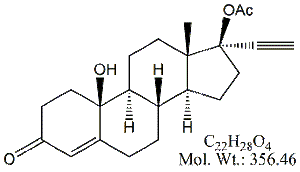 NEA60: Norethindrone Acetate 10&#946;-Hydroxy Impurity