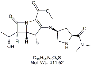 MRP52: Meropenem Ethyl Ester