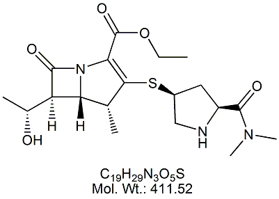 MRP52: Meropenem Ethyl Ester