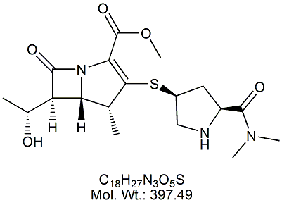 MRP51: Meropenem Methyl Ester
