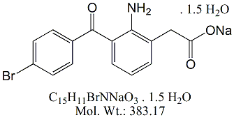 BRF00N: Bromfenac Sodium (Sesquihydrate)