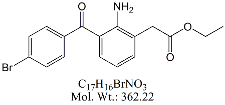 BRF52: Bromfenac Ethyl Ester