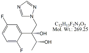 EFC58: Efinaconazole Diol 2,5-Difluoro Impurity