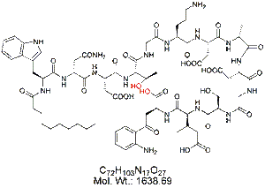 DPT50: Daptomycin Lactone Open Ring Impurity