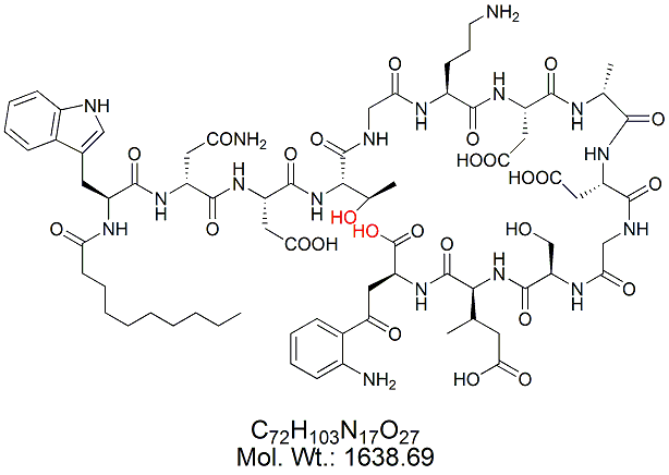 DPT50: Daptomycin Lactone Open Ring Impurity