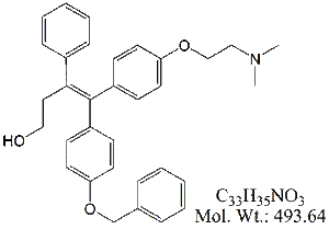 TMX74B: Tamoxifen 4-Benzyloxy &#946;-Hydroxy Impurity