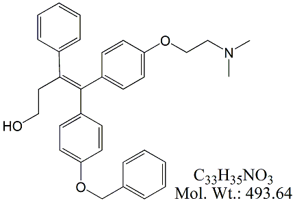 TMX74B: Tamoxifen 4-Benzyloxy β-Hydroxy Impurity