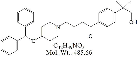 EBN50: Ebastine Hydroxy Impurity
