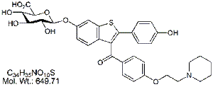 RLX57A: Raloxifene 6-&#946;-D-Glucuronide