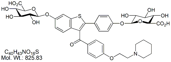 RLX54: Raloxifene Bis-β-D-Glucuronide
