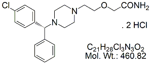 LCZ53H: Levocetirizine Amide (2HCl)