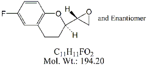 NBV23M: Nebivolol USP RC C