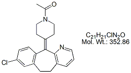 LRT11: Loratadine N-Acetyl Impurity