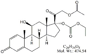 PNS52: Prednisolone 21-Acetate 17-Ethoxycarbonate