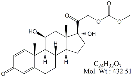 PNS54: Prednisolone 21-Ethoxycarbonyl Impurity