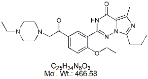 VDF56: Vardenafil Acetyl Analog
