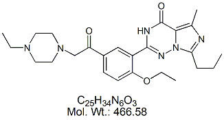 VDF56: Vardenafil Acetyl Analog