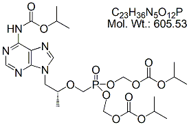 TNF52B: Tenofovir Disoproxil Isopropoxycarbonyl Impurity