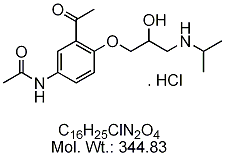 ABT02H: Acebutolol EP Impurity B (HCl)